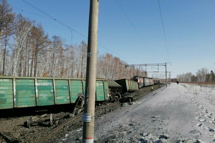 В крушении поезда на севере Амурской области обвинили двух машинистов