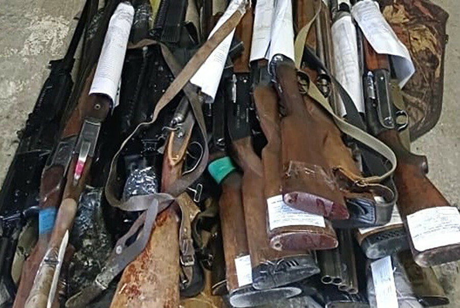 Амурчанам предлагают  добровольно сдать оружие для нужд СВО