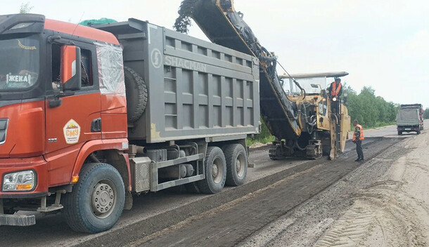 В Амурской области ускоренными темпами приводят в порядок трассу Благовещенск  Гомелевка