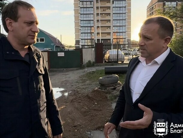 Заммэра Благовещенска указал директору АКС на критические нарушения при ведении работ на городских улицах