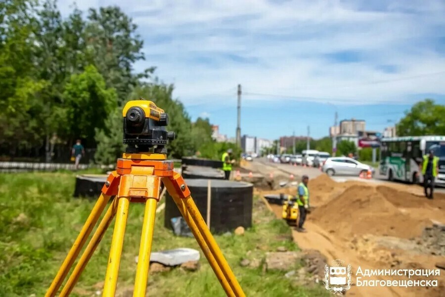 Где в Благовещенске идет ремонт улиц и что уже сделано 