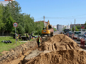 В Благовещенске ремонтируют улицу важную для больных и больницы