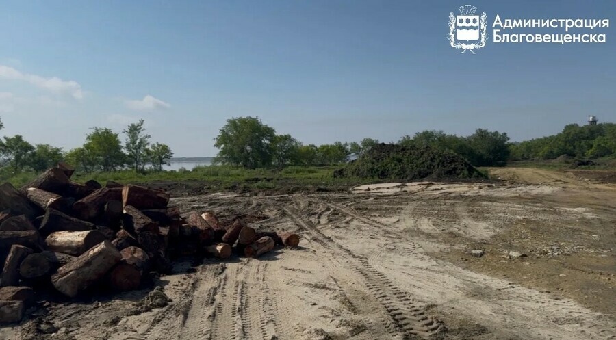 Раньше здесь была свалка что за стройка разворачивается на берегу Зеи в Благовещенске