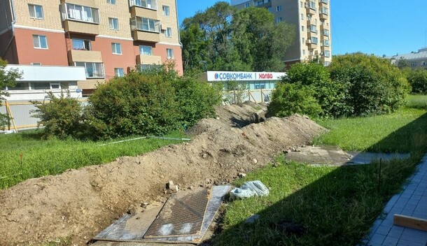 На территории большой зеленой зоны в центре Благовещенска идут масштабные работы Жители переживают за растения фото видео