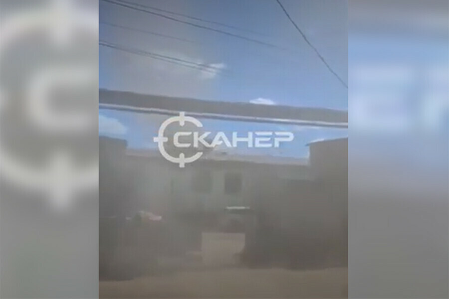 По торговой базе Благовещенска пронесся смерч видео