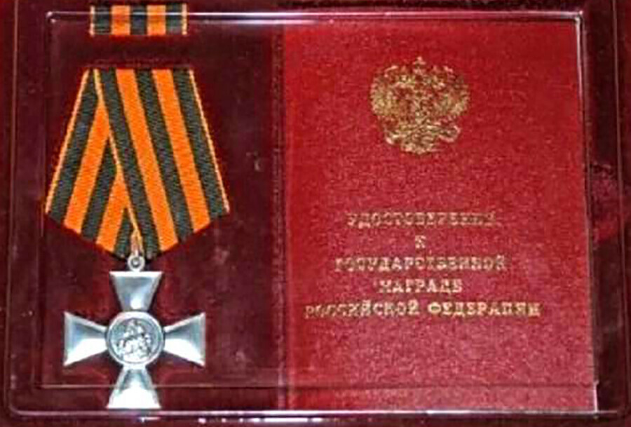 За самообладание на поле боя СВО амурчанин награжден Георгиевским крестом