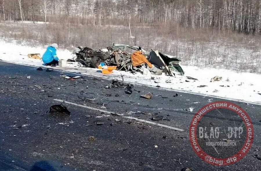  Без шансов выжить в жутком ДТП в Амурской области погибли жители Якутии