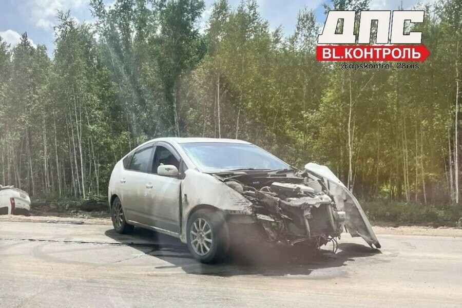 Стали известны подробности серьезного ДТП на аэропортовской трассе около Благовещенска 