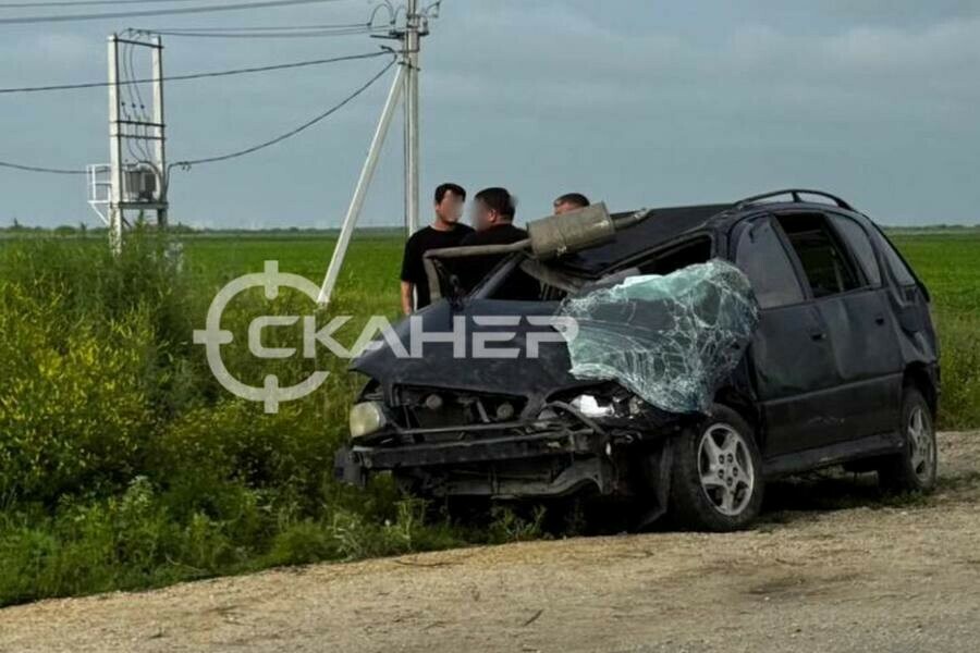 У поворота на УстьИвановку произошло ДТП