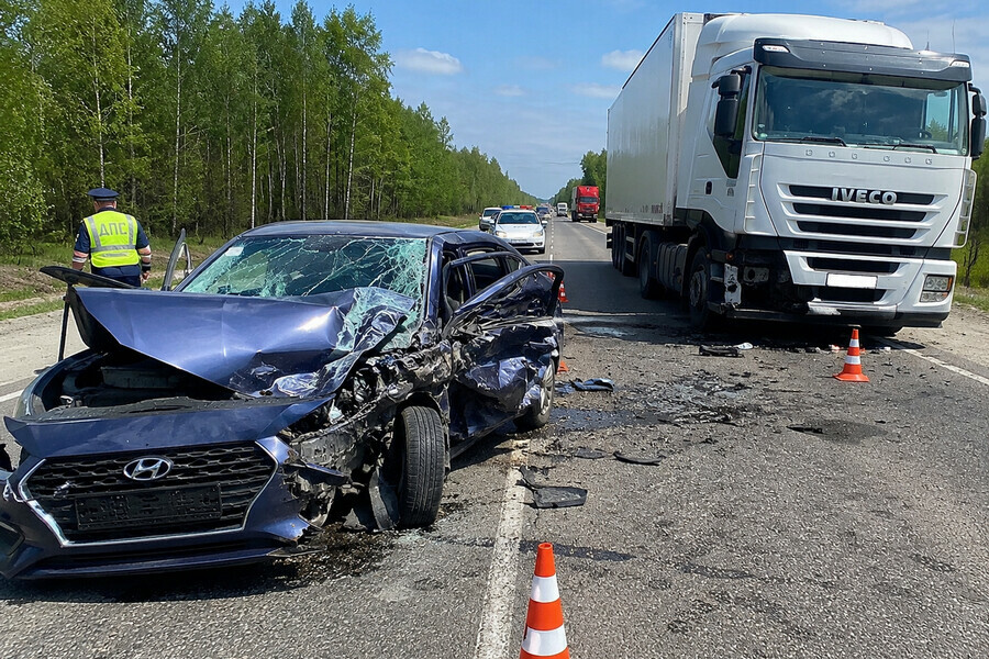 На федеральной трассе в Приамурье произошло смертельное ДТП