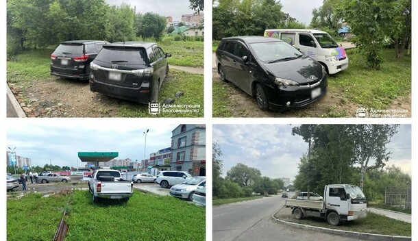 Мастера парковки положили в казну Благовещенска больше миллиона рублей