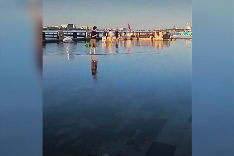 Амур поднимается опубликованы видео с набережной Хэйхэ  