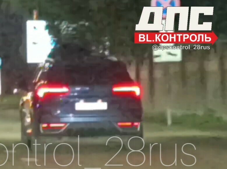 Душная погода вынудила благовещенца проветриться из люка авто видео