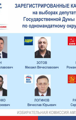 Стал известен список претендентов от Амурской области на место в Госдуме 