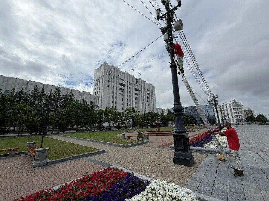 В Хабаровске на улице начали бесплатно раздавать wifi