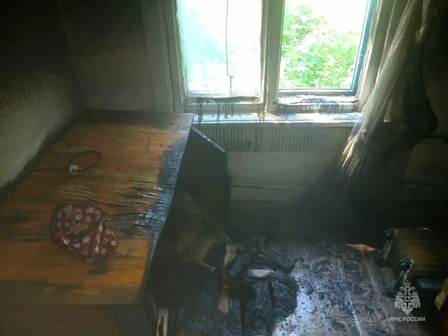 Амурчане пытаясь спастись от жары устроили пожар