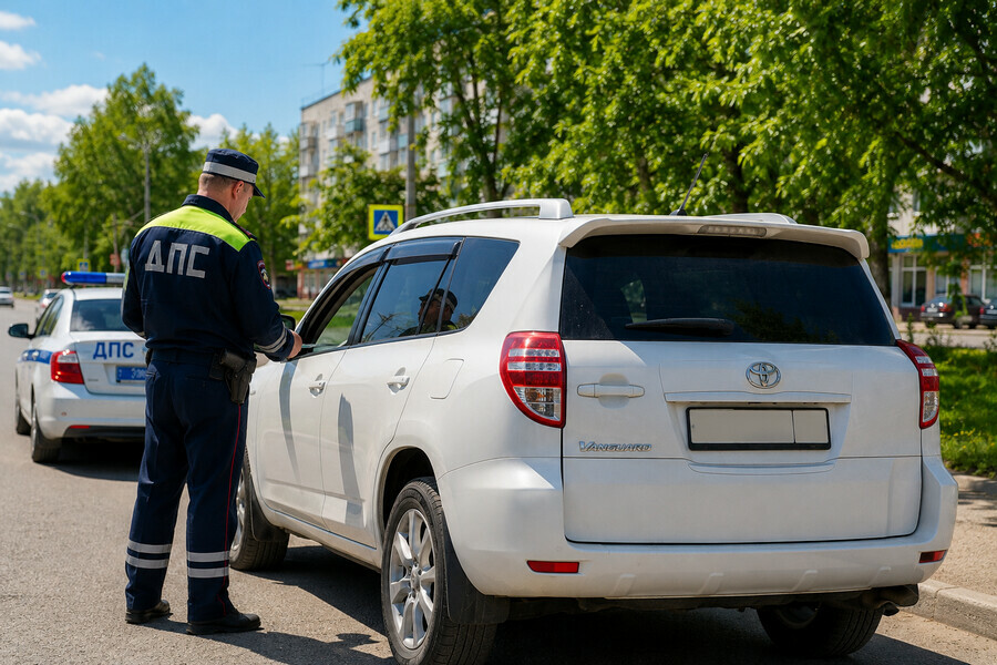 Пьяная поездка стоила Toyota у амурчанки конфисковали машину