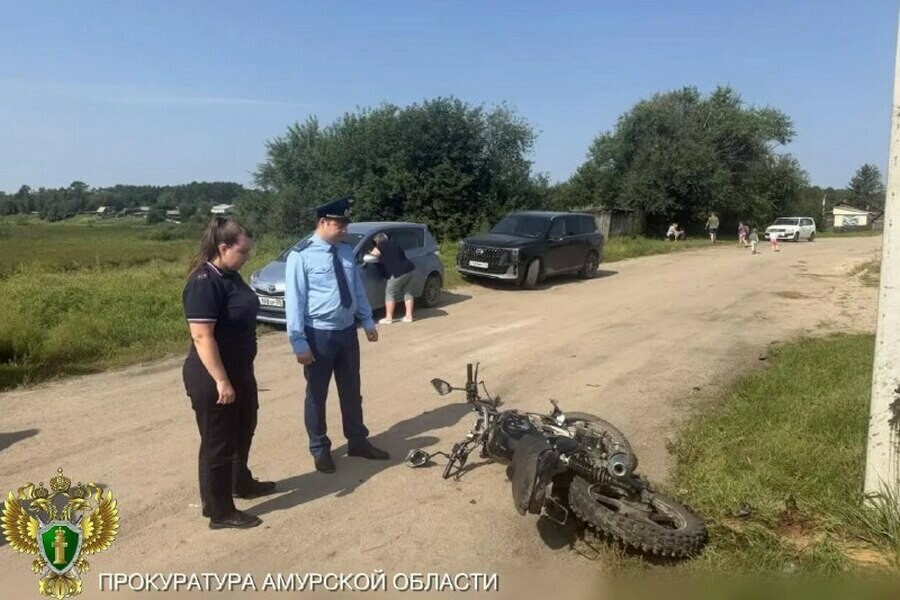 Ребенок разбился насмерть на мотоцикле в Приамурье фото 