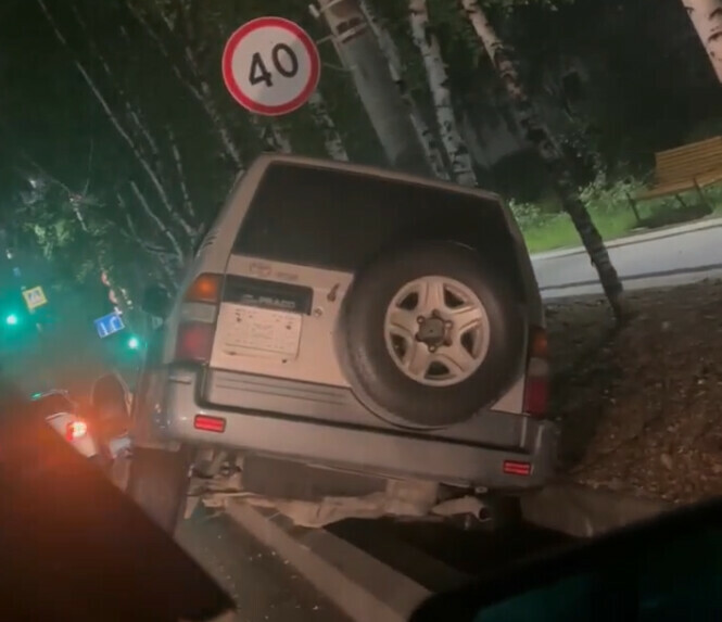 Очередной автомобиль в Тынде оказался в магическом кювете