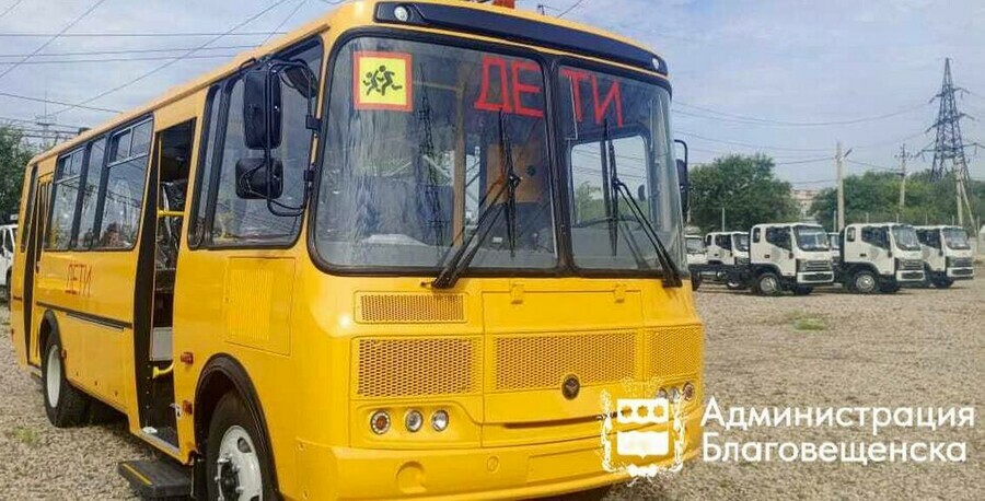 Новые автобусы и компенсация за такси как школьников Благовещенска будут доставлять на учебу 