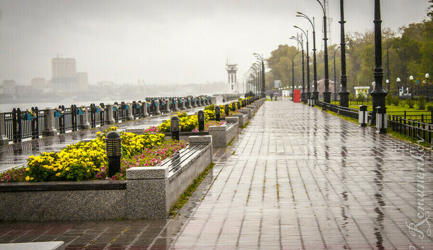 Северный ветер и грозы погода 17 августа в Амурской области