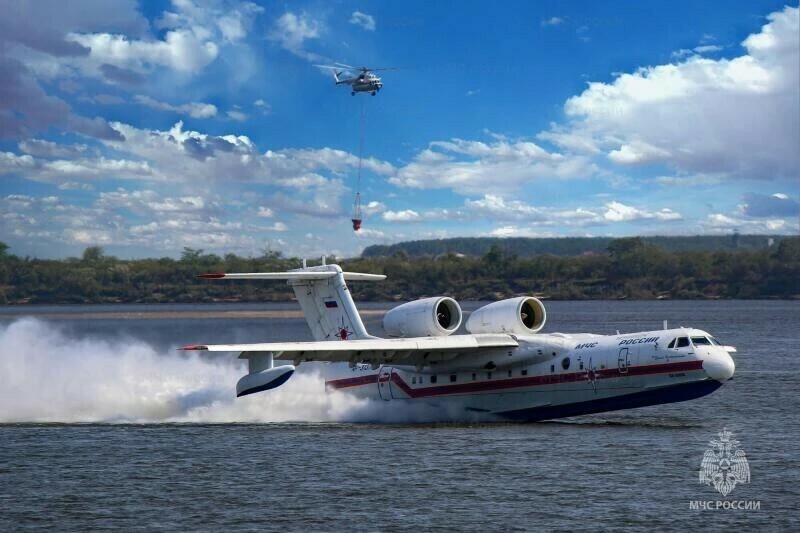 Амурчан просят не пугаться почему над Благовещенском будет летать авиация МЧС