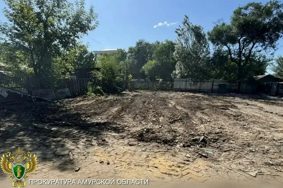 В Благовещенске через суд снесли здание