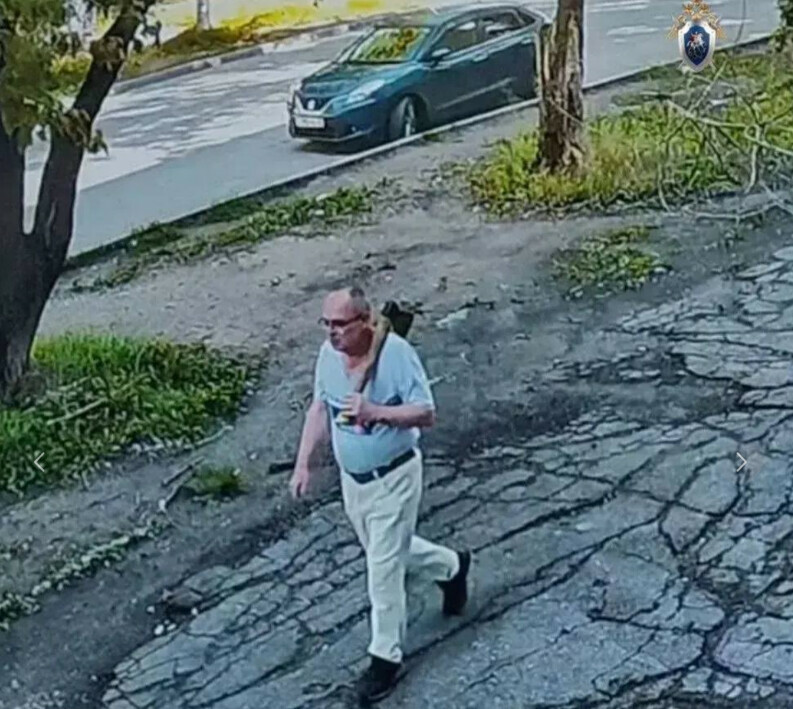 Мужчина с топором напал на детей