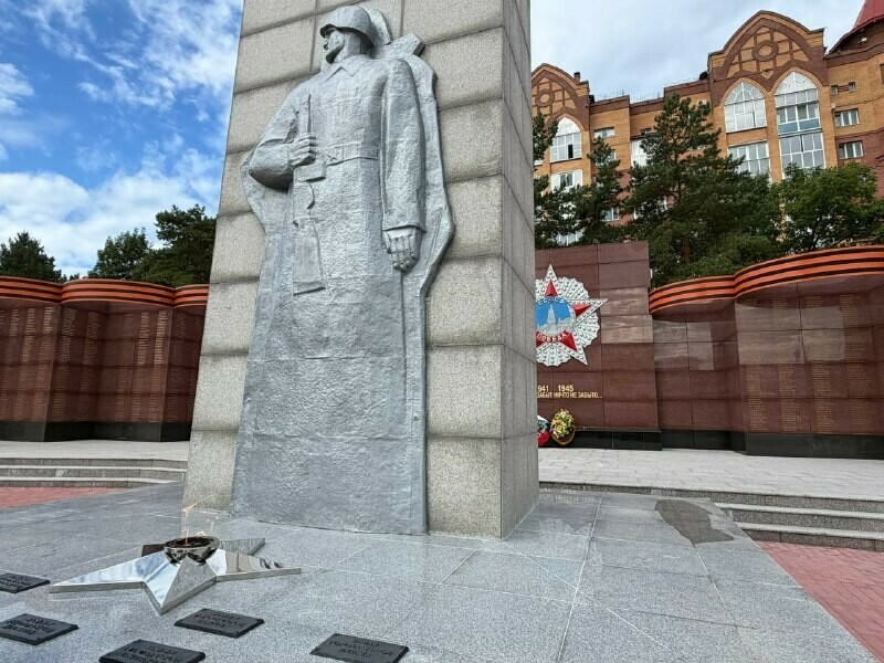 На площади Победы в Благовещенске скоро зажгут Вечный огонь