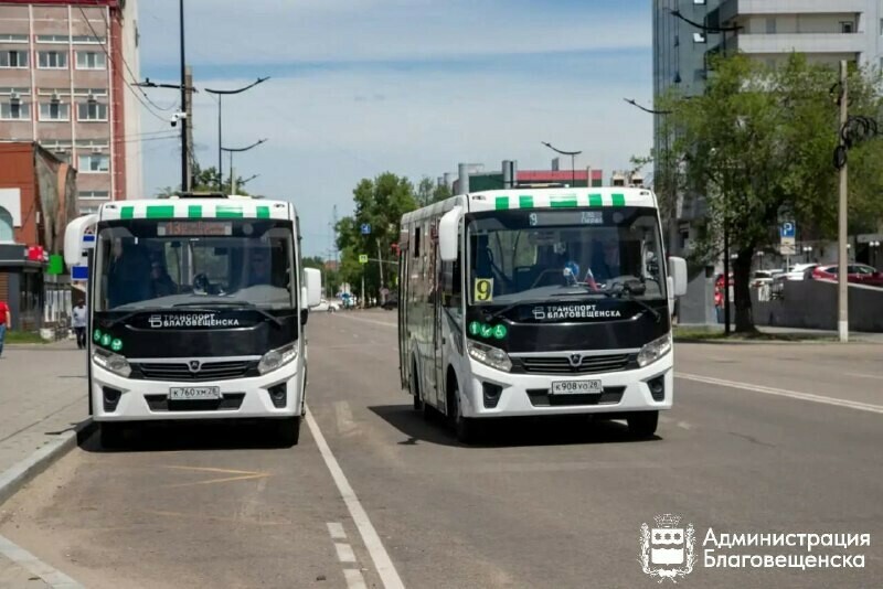 В центре Благовещенска открыли участок Красноармейской