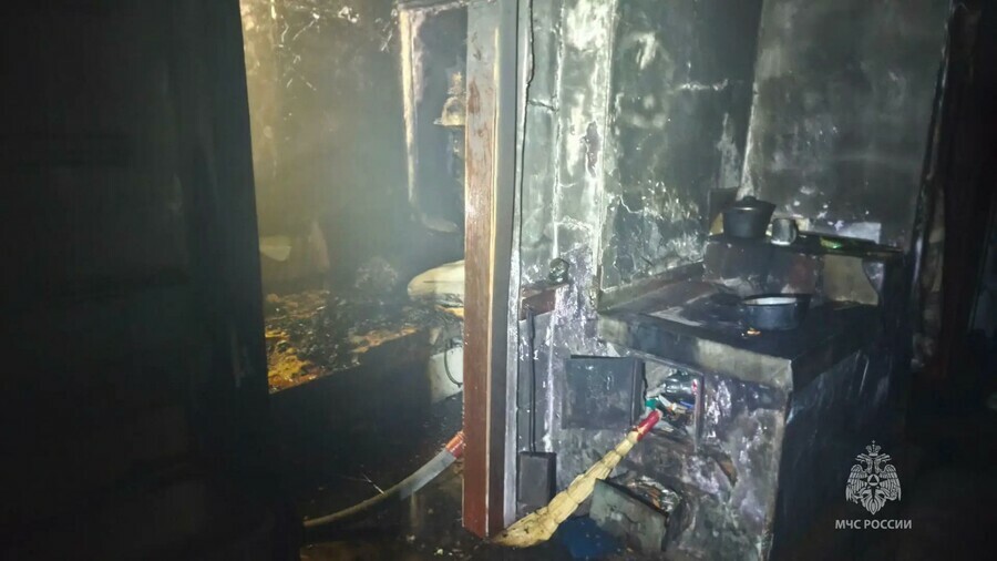 В Благовещенске в пожаре погиб молодой мужчина