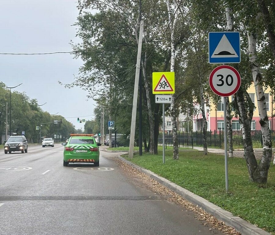 Это было неожиданно бедная ходовка благовещенцы не оценили лежачих полицейских на улице Ленина