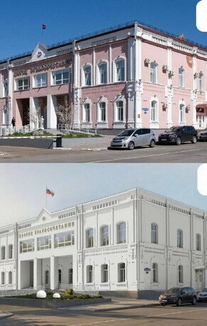 Розовый уйдет в прошлое Дворец бракосочетания в Благовещенске решили сделать белоснежным