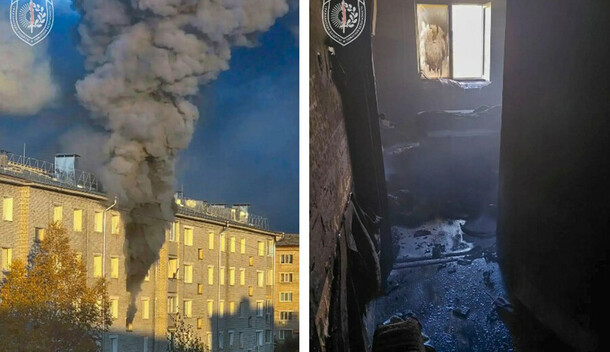 Троих детей и троих взрослых спасли из пожара в поселке Амурской области фото