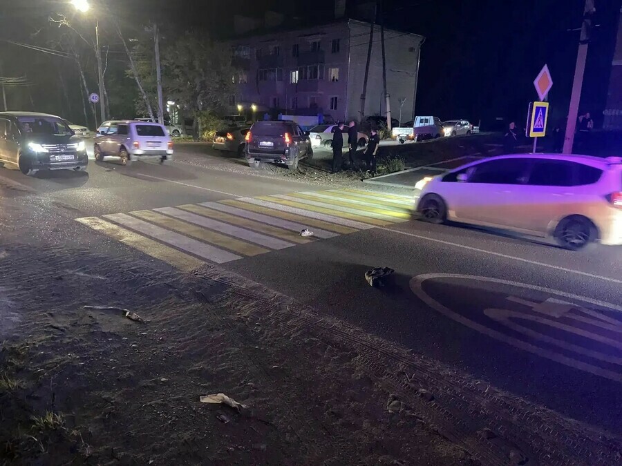 В Свободном  на пешеходном переходе сбили ребенка