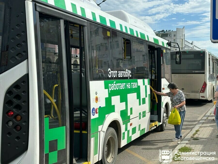 В ближайшие 4 года весь общественный транспорт в Амурской области переведут на газ