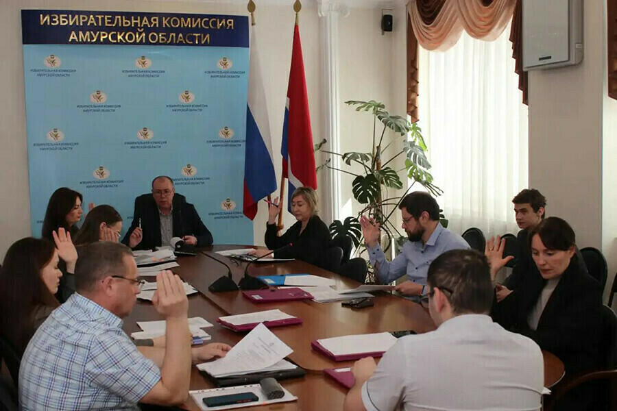 В Амуризбиркоме сообщили сколько мест в заксобрании займут представители разных партий