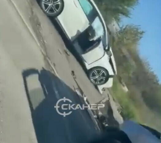 BMW и Honda жестко столкнулись в Благовещенске видео
