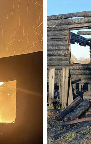 Полностью сгорели дом и все имущество у амурчанина в Мазановском округе фото
