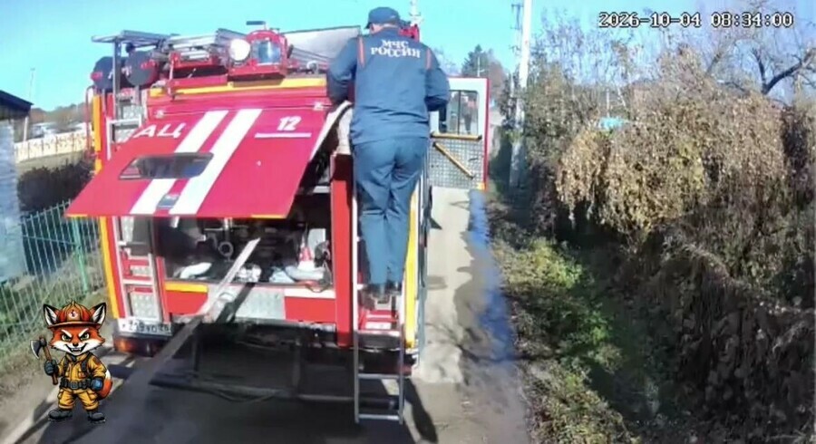 Пожар в гараже амурского села ликвидировали за короткое время