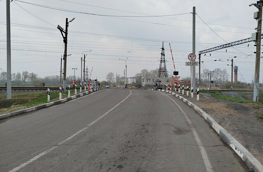 В Возжаевке закроют железнодорожный переезд