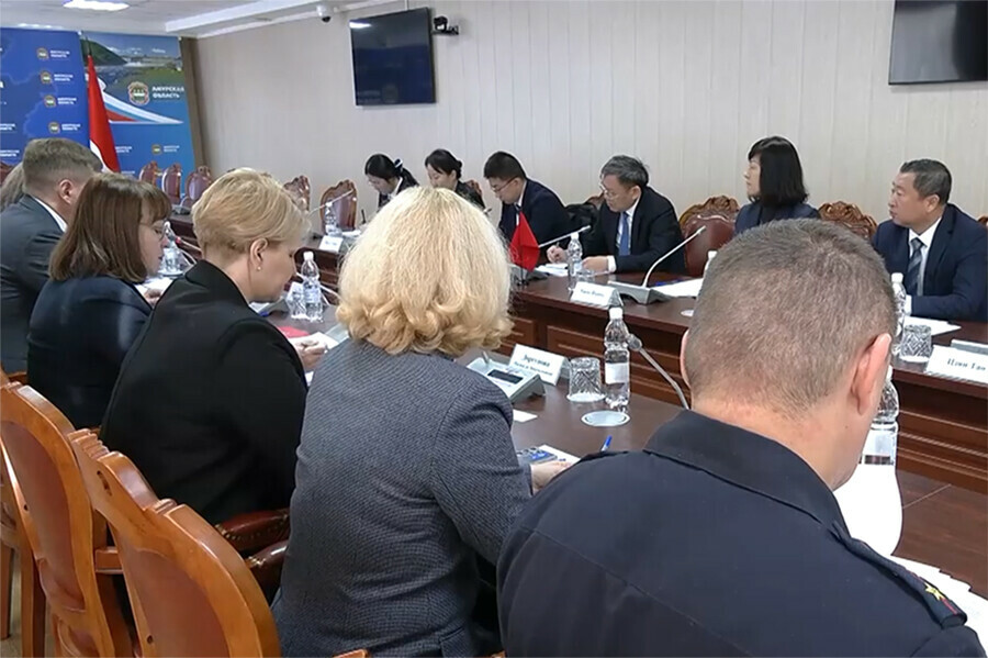 Возможность запуска второго авиарейса Харбин  Благовещенск рассмотрели власти Приамурья и провинции Хэйлунцзян