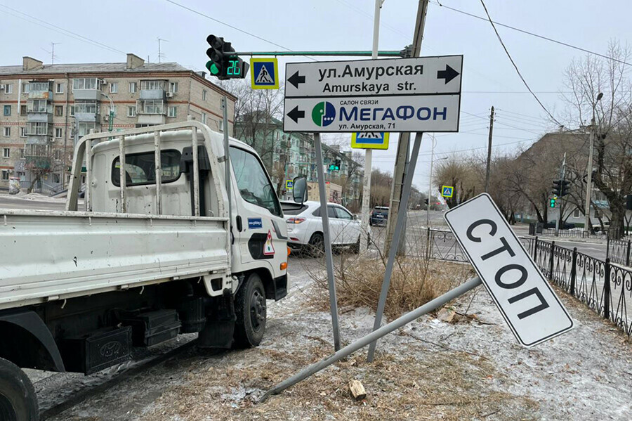 За порчу городского имущества заплатят благовещенские водители 