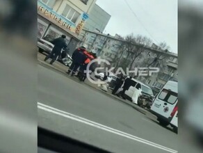 В Благовещенске произошло серьезное ДТП с тремя машинами видео