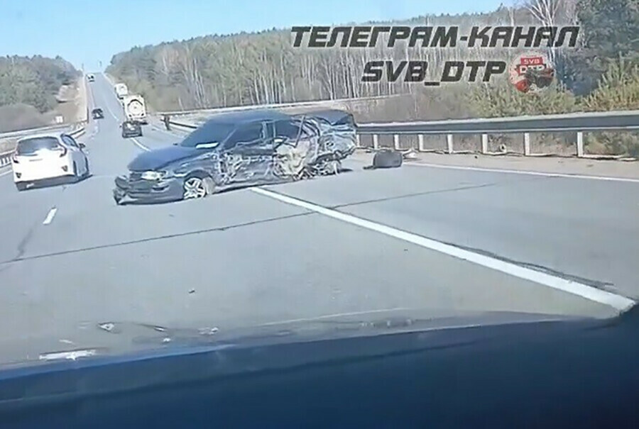 О жестком ДТП произошедшем на федеральной трассе под Белогорском рассказали в областной ГАИ