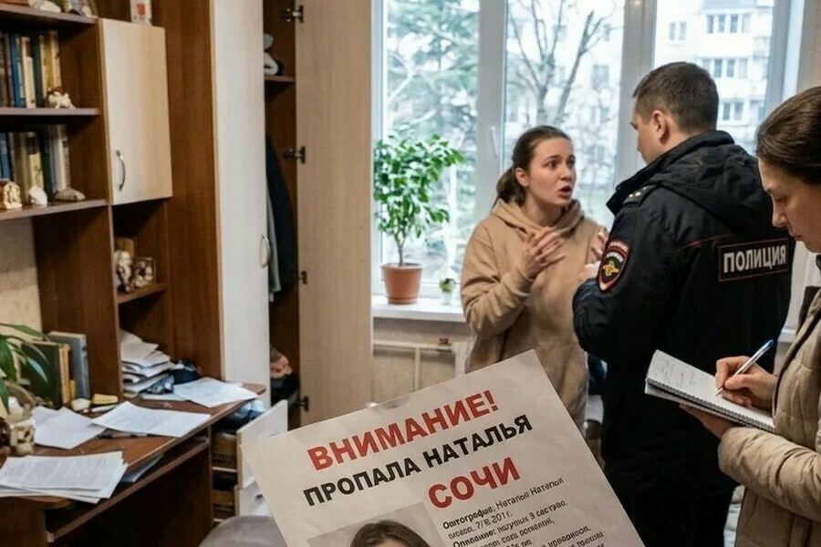 В Сочи девушка пропала после визита неизвестного который представился соседом