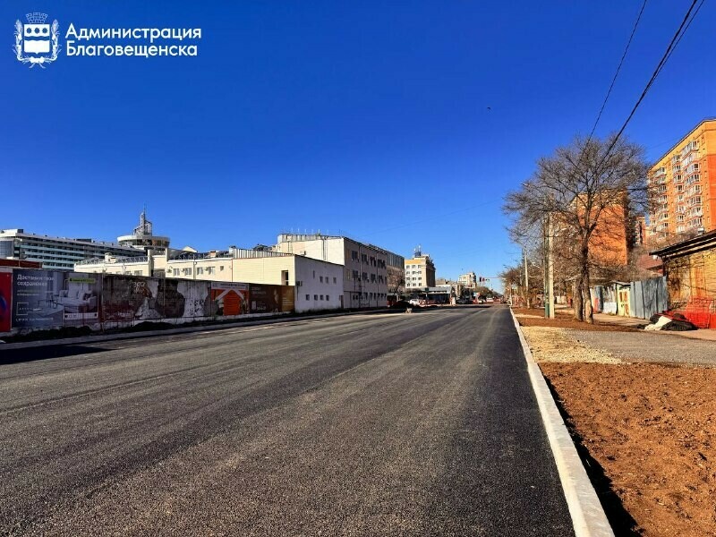 Дорожный ремонт в Благовещенске завершается что происходит на Октябрьской и Загородной