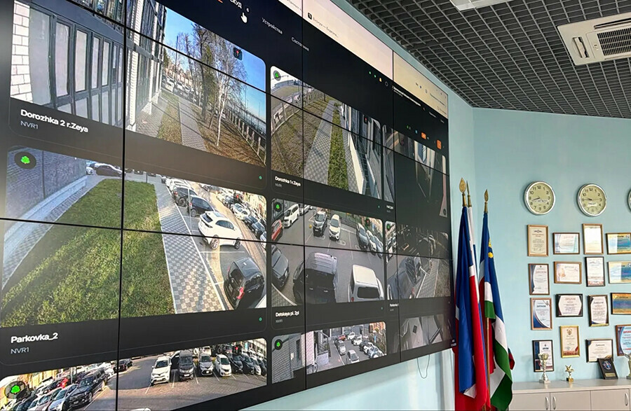 Искусственный интеллект вживляют в систему видеонаблюдения Благовещенска фото видео