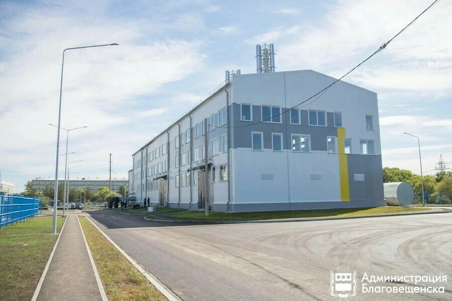 Новая газовая котельная в Благовещенске готова на 70 