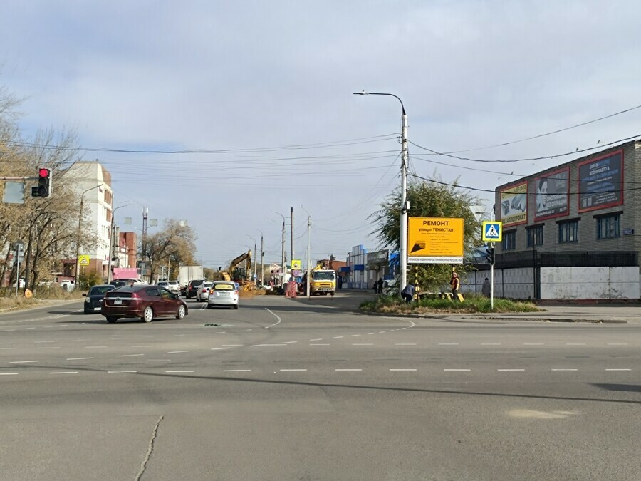 В Благовещенске открывают перекрытый участок Тенистой когда поедет транспорт